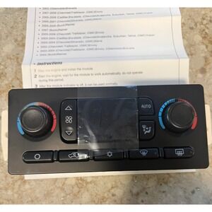 GM Climate Control Module Chevy Trailblazer GMC Envoy Escalade Hummer H2 2002-09